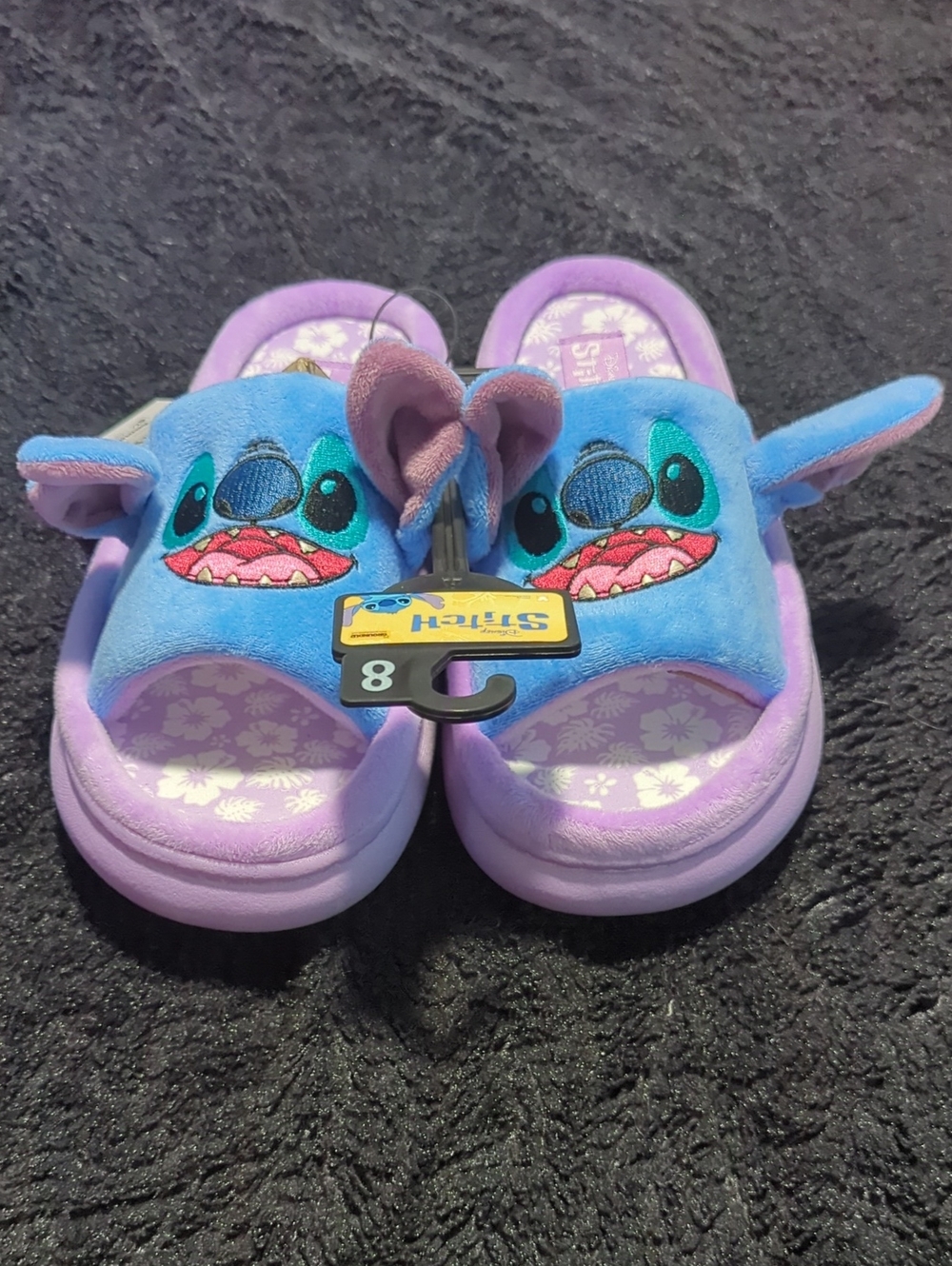 Disney Stitch Size 8 Slippers